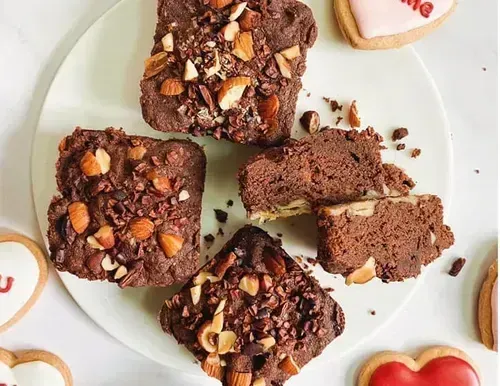 Công thức làm bánh Brownie hạt thơm ngon không sợ béo