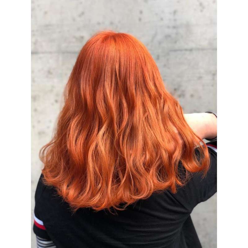 Tóc màu cam đào