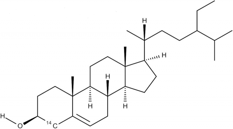 Công thức hóa học của Beta-sitosterol