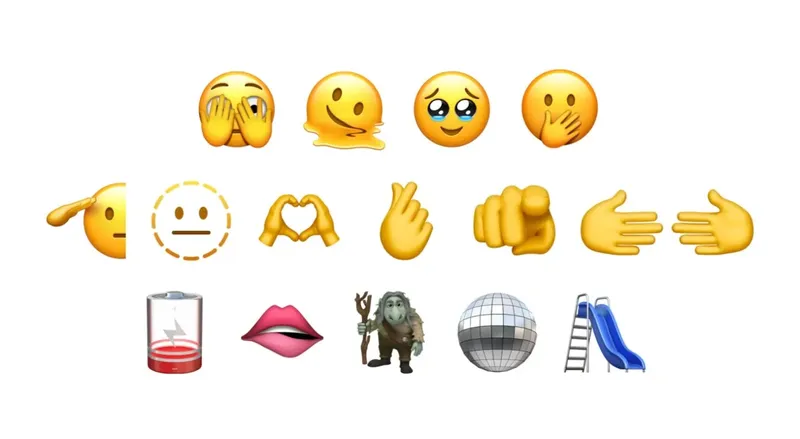 Một số biểu tượng cảm xúc mới trên phiên bản IOS 15.4