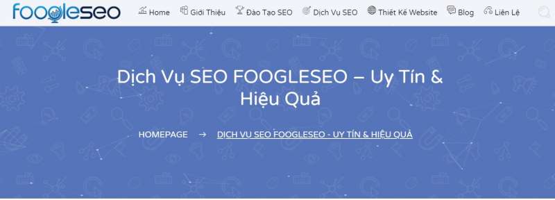 Dịch vụ SEO FoogleSEO