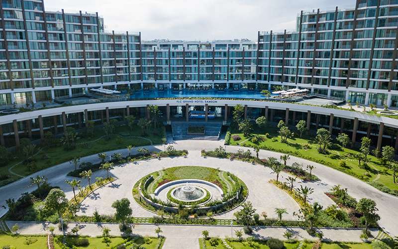 Sự hoành tráng của Khách sạn FLC Grand Sầm Sơn - Nguồn Internet