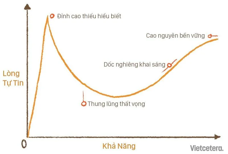 Hiệu ứng DUNNING-KRUGER - Nguồn hình Vietcetera