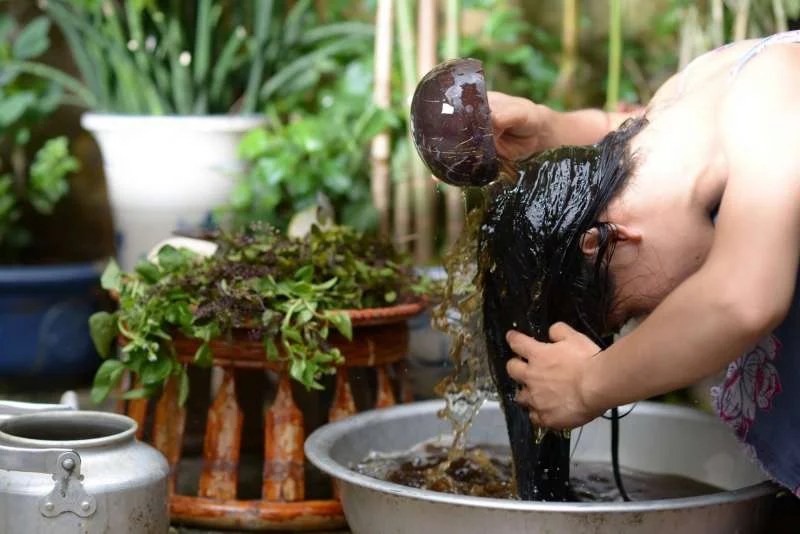 Dầu gội bồ kết thảo mộc cho mùi hương dễ chịu và thoải mái