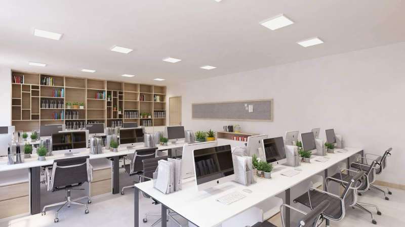 Mẫu thiết kế nội thất văn phòng được thực hiện bởi Nguyễn Hoàng Phát