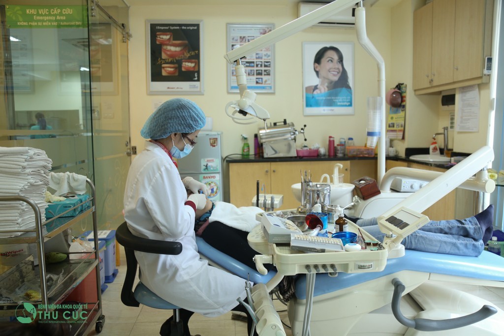 Khoa răng - hàm - mặt của Bệnh viện đa khoa quốc tế Thu Cúc 