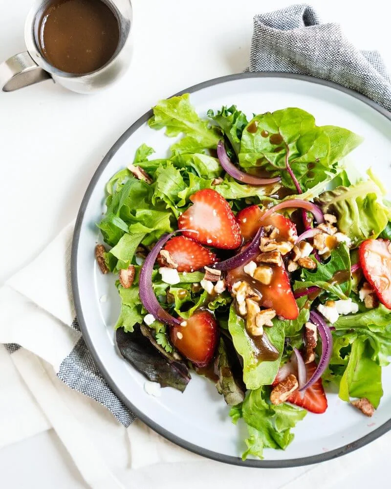 salad dâu tây