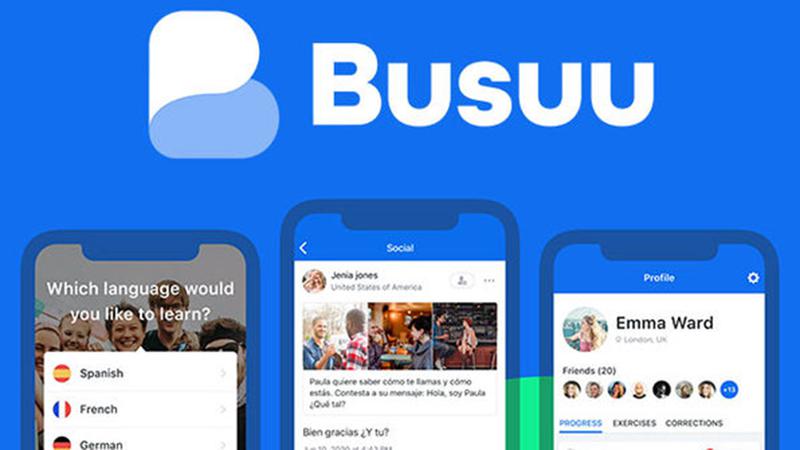 ứng dụng học tiếng anh Busuu