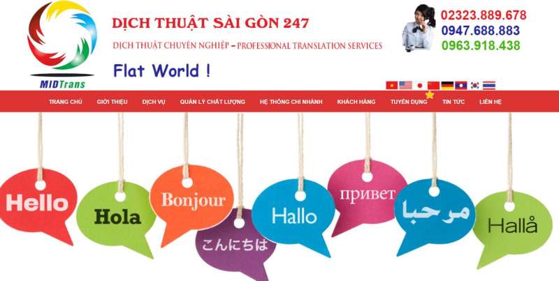 Website Dịch Thuật Sài Gòn 247